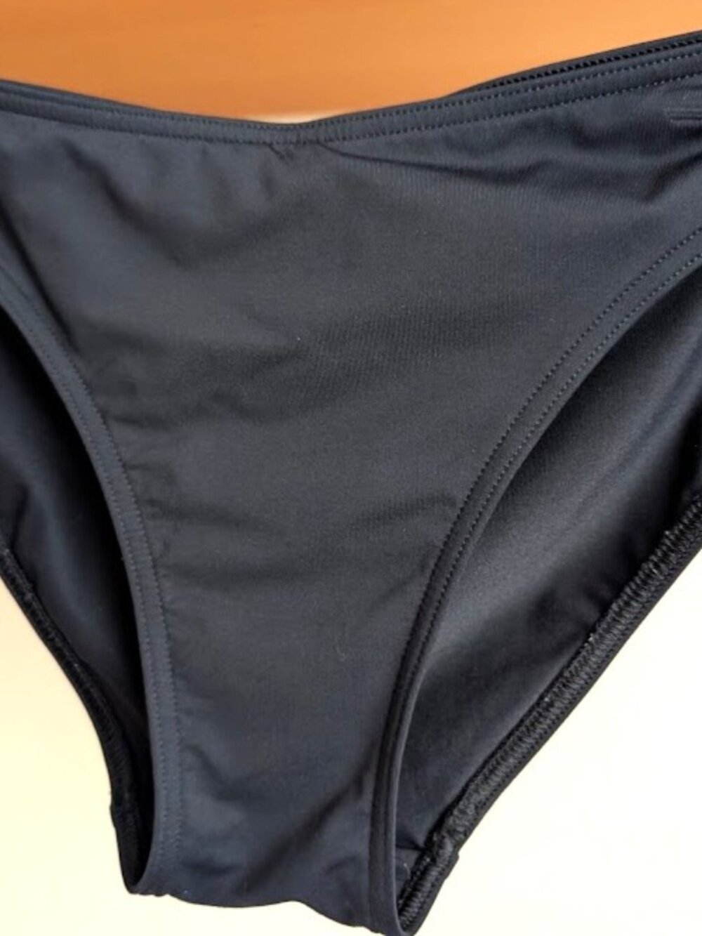 Calvin Klein Black Bottom Women M Full Coverage